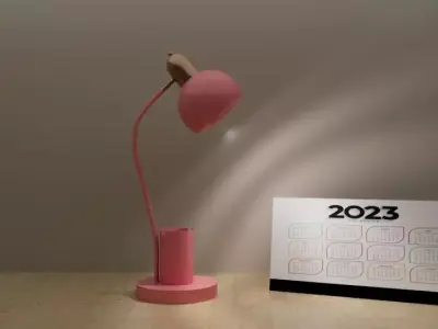 Desk Lamp  3D model buy