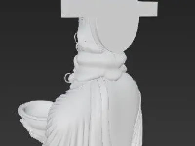 The 3D Reflection of Mercy and Light 3D print model