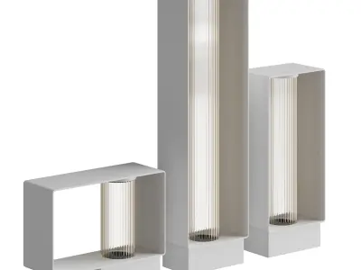 Estiluz FRAME street light 3D model