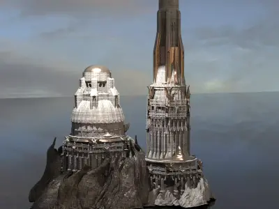 Basra Towers  3D model