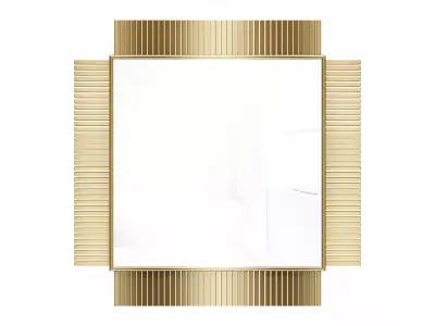 Mirror in a metal frame GZ-M1048 3D model
