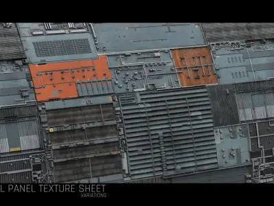 Scifi Wall Panel Texture Set G Texture Texture purchase