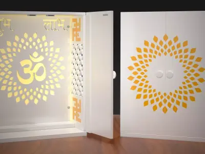 HinduMandir for Decoration 3D model