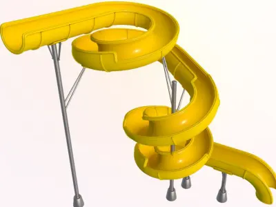 Water Slide Collection 3 3D model
