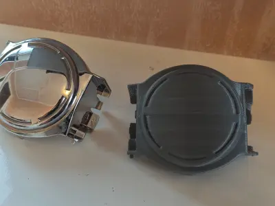 Fog light cover  for the Citroen C3 Mk2 9687573480 LR 3D print model