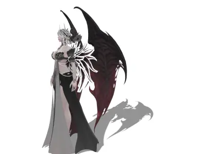 Darkwing Demoness 3D model