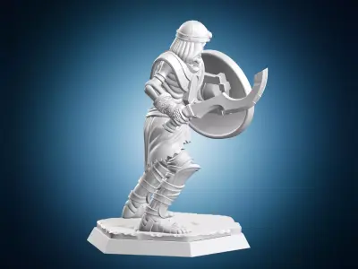 Undead Egyptian Skeleton 3D print model