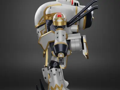 Sakura Wars - Mech Mugen 3D model