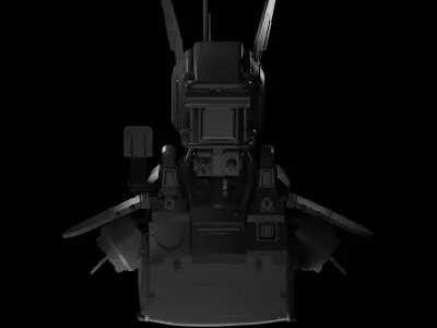 Chappie High Poly camera 3D model