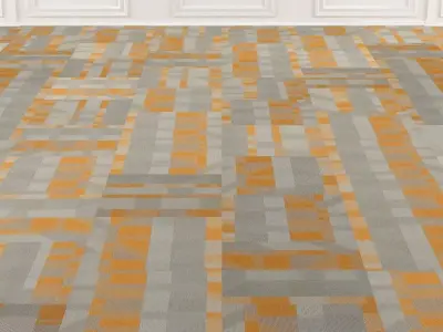 Wall to Wall Carpet Tile No 1 3D model