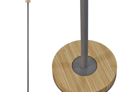 pluskouple SO5 floor lamp 3D model