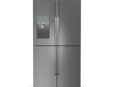28 cu ft 4 Door Refrigerator 3D model