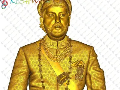 face portraits stl formate 3D print model