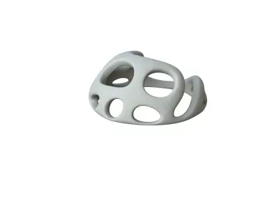 SciFi Cube Object No 46223 Low Poly Shape Low-poly 3D model