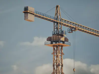 Construction Site 3D Asset Pack 3D model