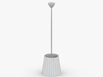 1485 - Hanging Lamp Low-poly 3D model
