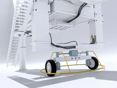 Air Port Terminal 3D model