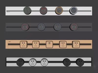 Switch and Outlet Collection-A9 3D model