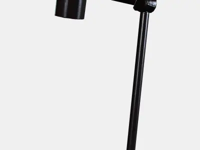 NYMANE Work lamp with wireless rechargeable Low-poly 3D model