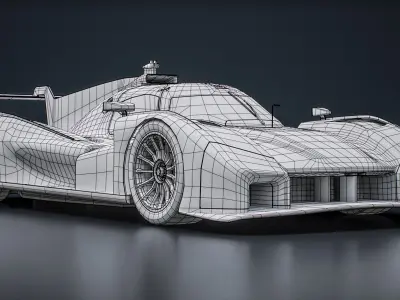  McLaren WEC 2027 LMDh PreSeason Hypercar Race Car 