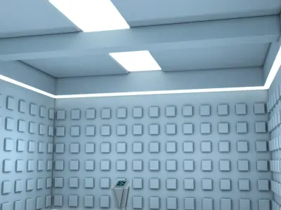 Sci Fi Room 3D model