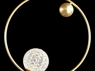 Lampatron HOOP RING LUX pendant lamp 3D model