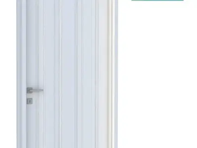 Room Door Type 1 3D print model