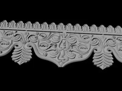 dekor ornament 3D model 117