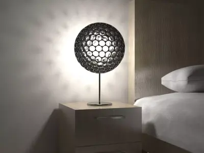 Metalic Lamp with  3D model