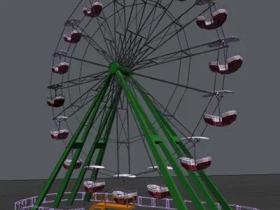 Ferris Wheel 3D model