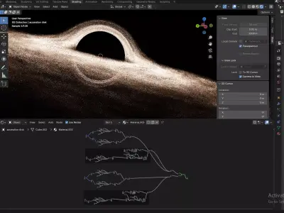 Blackhole from Intersteller 3D model