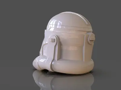 Clone Trooper Helmet Vase 3D print model
