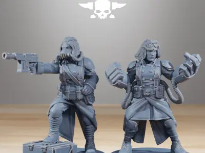 GrimGuard Sisters of War 3D print model