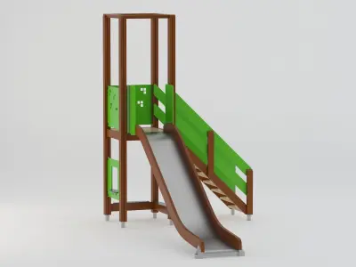 Lappset Activity Tower 09 3D model