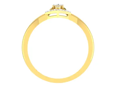 Women Ring Render 3dm STL OBJ FBX Details 3D print model get