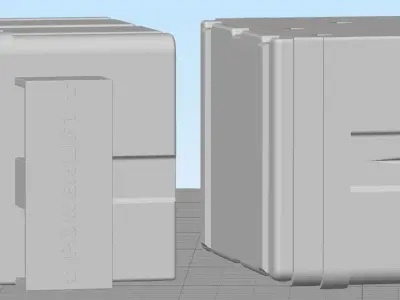 Aliens Power Loader Sulaco Cargo Crate 3d Print File 3D print model