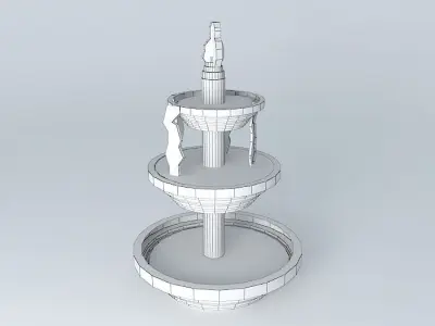 Fountain Free 3D model