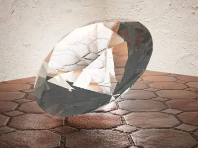 Basic Diamond Low-poly 3D model