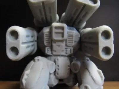 CHIBI-TECH SD - ION VII GUNPOD       3D print model