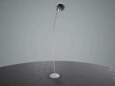Floor Lamp Low-poly 3D model