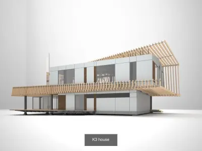 small buildings 3D Model Pack