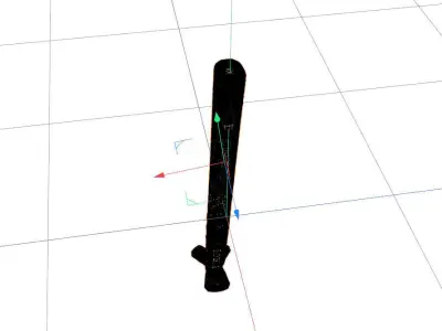 parapedonal pole 3D model