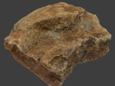 Martha Stone Low-poly 3D model