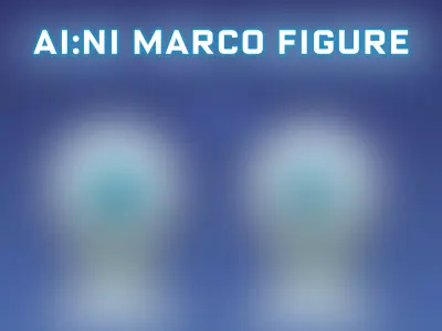 AINI SPOILERS Marco AI Ball AI Nirvana Initiative Figure 3D print model
