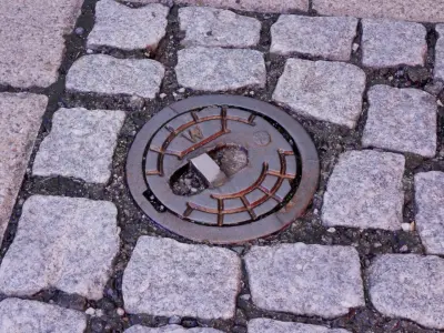 Hydrant street cover 01 high-poly 3D model