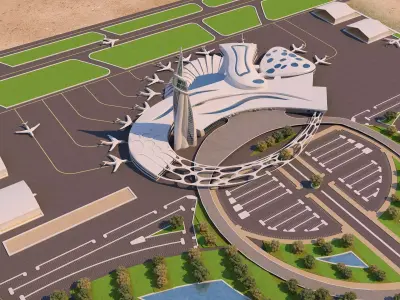 0059 - Airport 2017 - 01 3D model