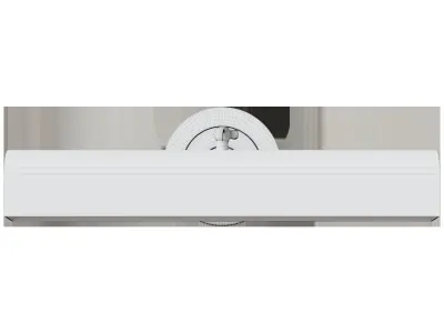 Lighting for paintings Brass 3D model