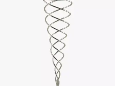 Floor Lamp A003 3D model