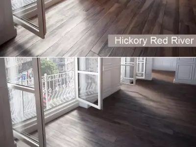 Wooden floor 3D model