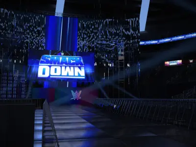 WWE Stadium Low-poly 3D model